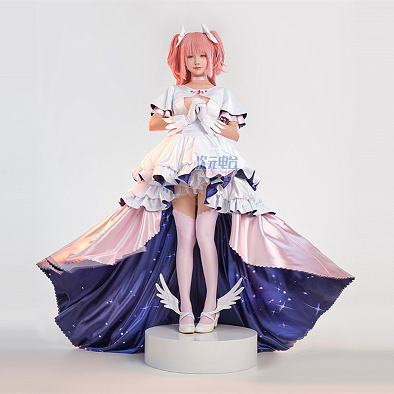 Women'S Fashion Korea - Kaname Madoka Cosplay Kostüm Moda Elbise