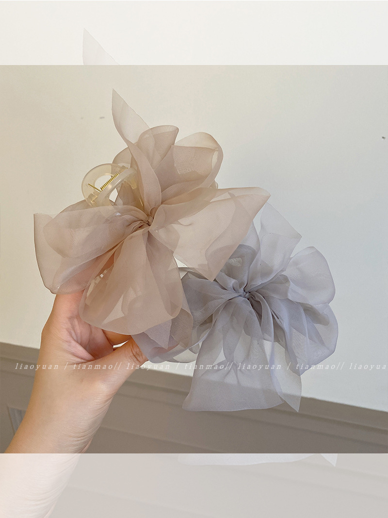 Korea Sweet Mesh Tulle Big Bow - Women'S Fashion Korea incelemesi ve fiyatı
