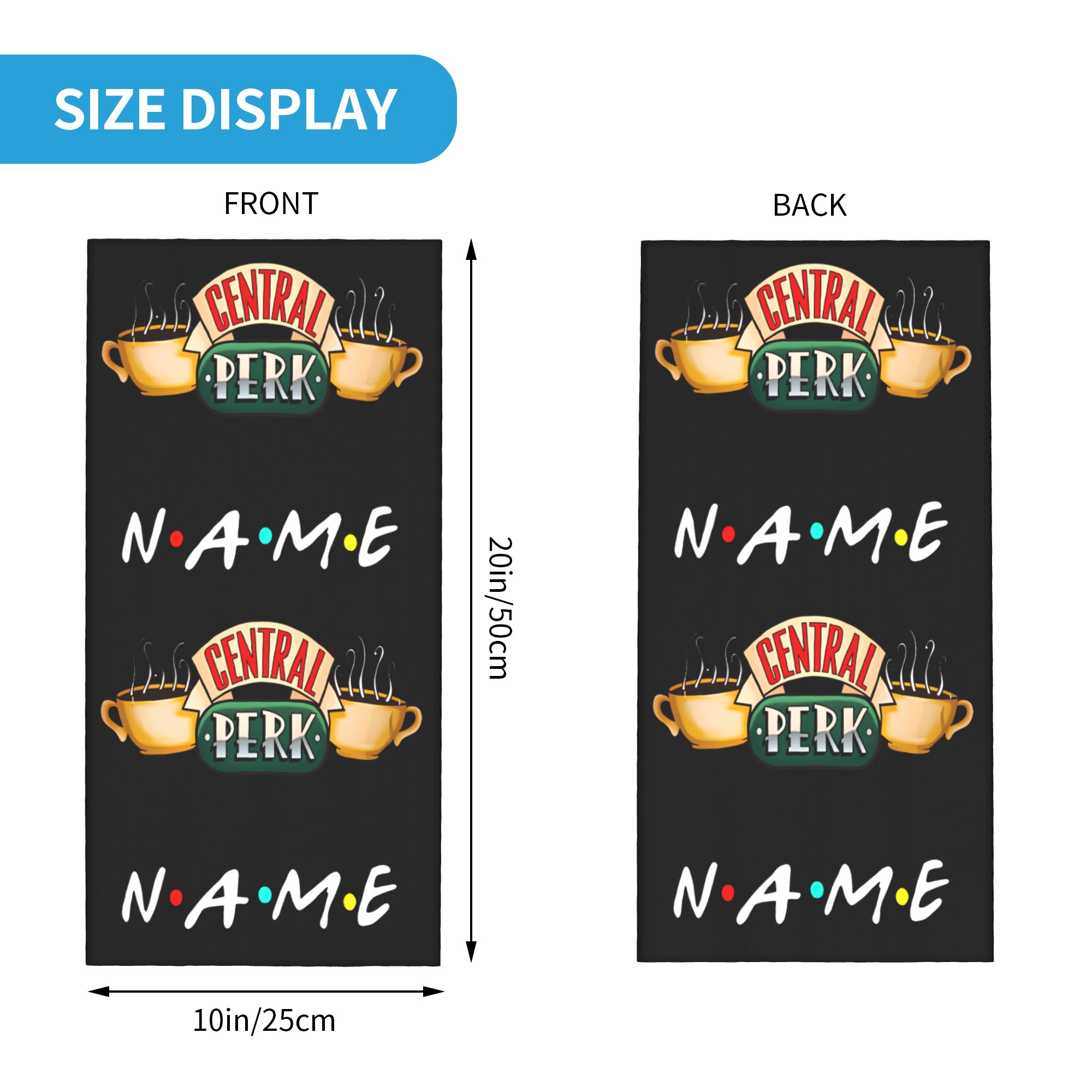 Friends TV Özel İsimli Bandana - Women Fashion Names incelemesi ve fiyatı