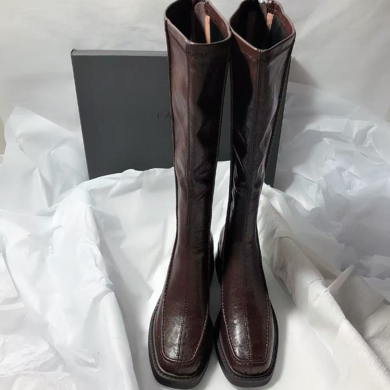 Kadınlar için Yuvarlak Burunlu - Women'S Fashion Knee High Boots incelemesi ve fiyatı