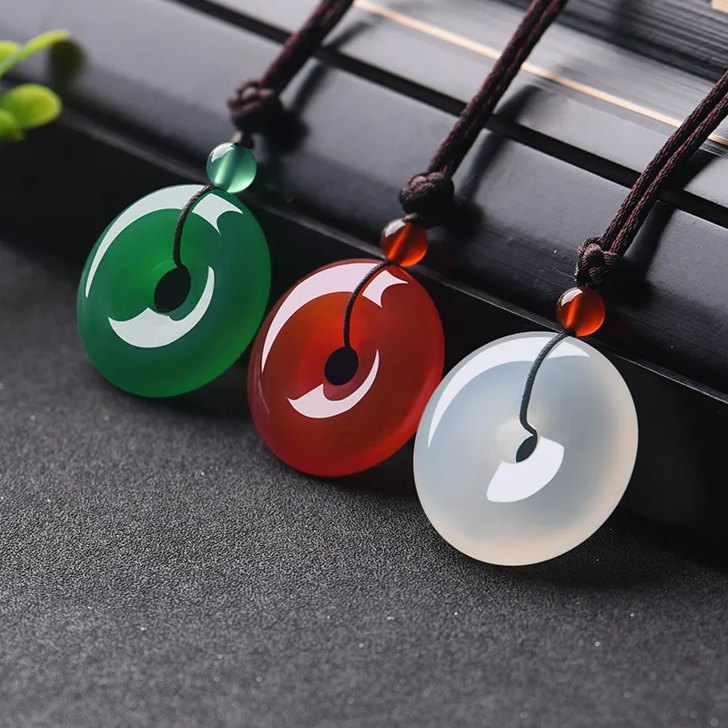 Doğal renkli yeşim çörek kolye - Women'S Fashion Jewellery incelemesi ve fiyatı
